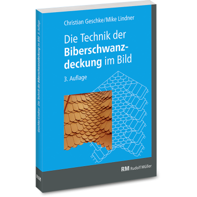 Die Technik der Biberschwanzdeckung im Bild