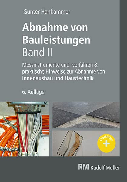 Abnahme von Bauleistungen - Band I