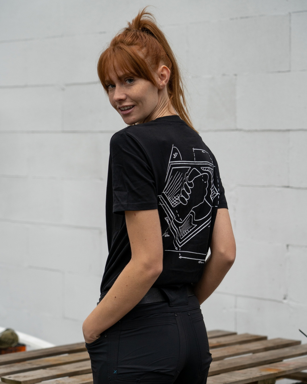 Power People T-Shirt print schwarz - Unisex
