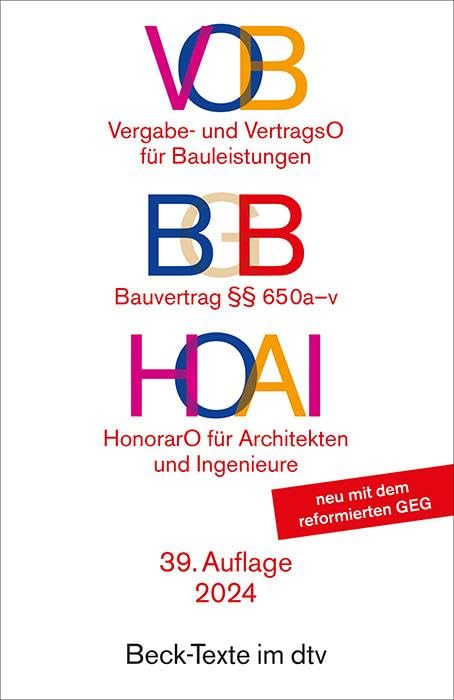 VOB / BGB  / HOAI