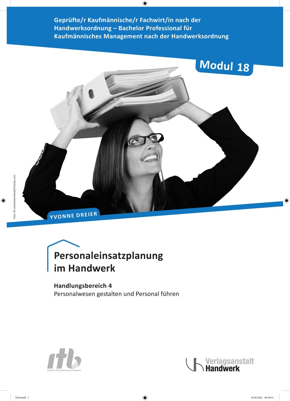 Modul 18: Personaleinsatzplanung im Handwerk