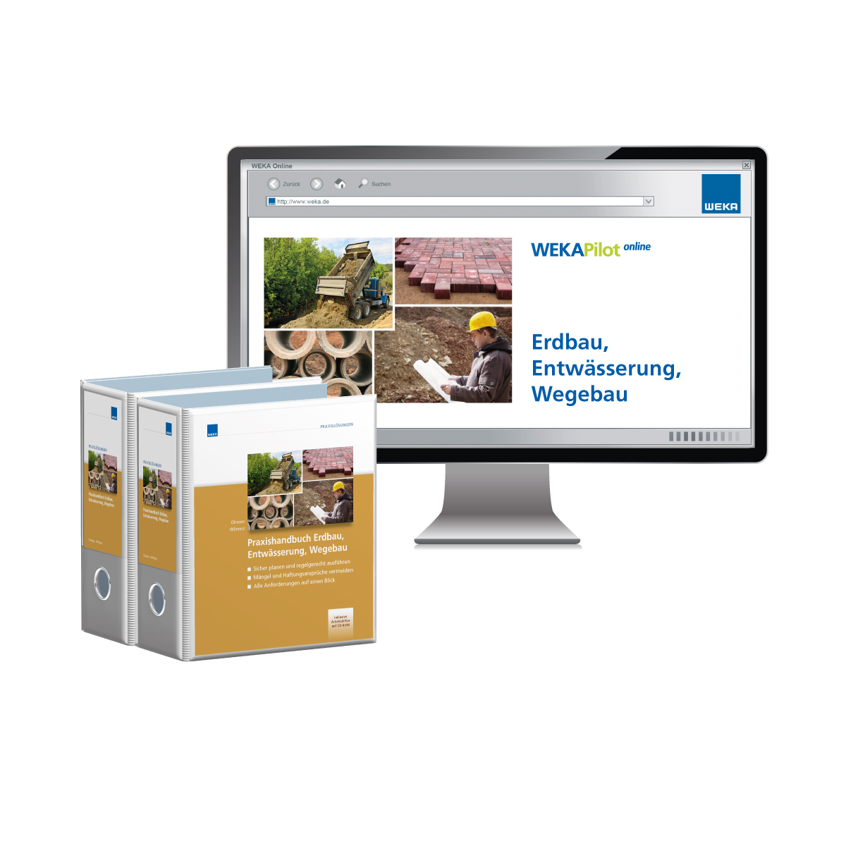 Praxishandbuch Erdbau, Entwässerung, Wegebau