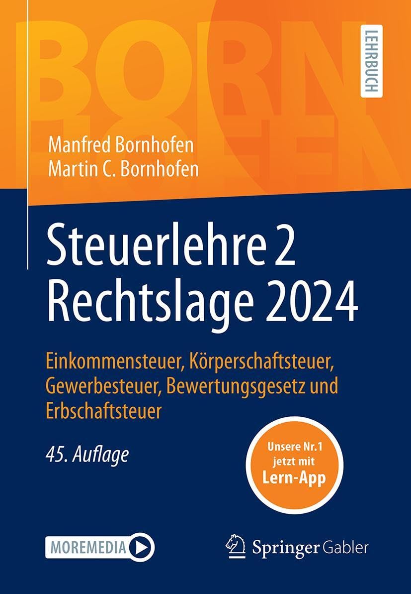 Steuerlehre 2 Rechtslage 2024